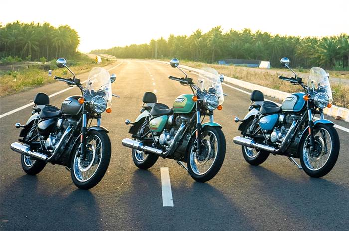Royal Enfield Meteor 350 price, colours, mileage, features.
